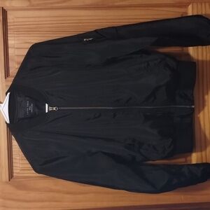 Love Tree  Black Bomber Jacket